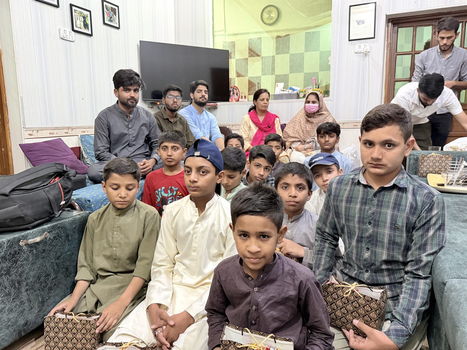 Children supported by Al Najaat